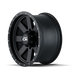 ION Style 134 Wheel – Matte Black / Black Beadlock