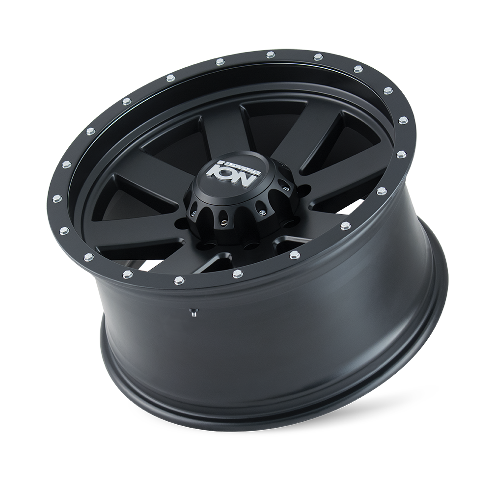 ION Style 134 Wheel – Matte Black / Black Beadlock