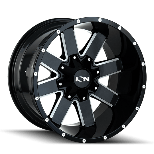 ION Style 141 Wheel – Black/Milled Spokes