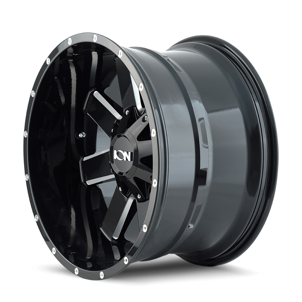 ION Style 141 Wheel – Black/Milled Spokes