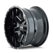 ION Style 141 Wheel – Black/Milled Spokes