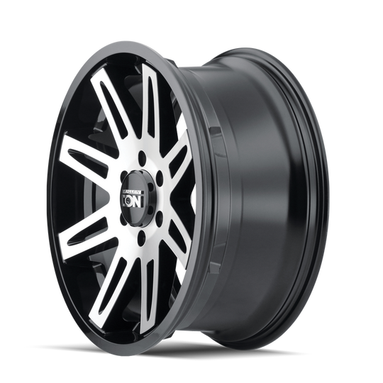 ION Style 142 Wheel – Black w/ Machined Spokes