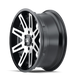 ION Style 142 Wheel – Black w/ Machined Spokes