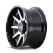 ION Style 143 Wheel – Gloss Black w/ Machined Face