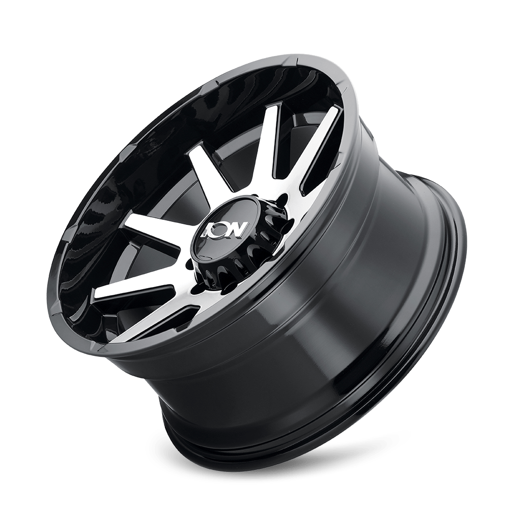 ION Style 143 Wheel – Gloss Black w/ Machined Face