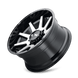 ION Style 143 Wheel – Gloss Black w/ Machined Face