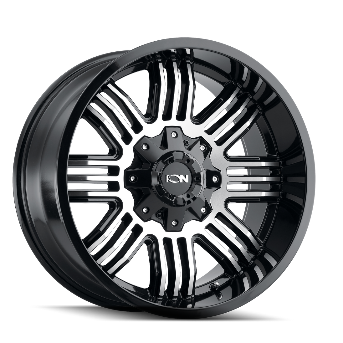 ION Style 144 Wheel – Black w/ Machined Face