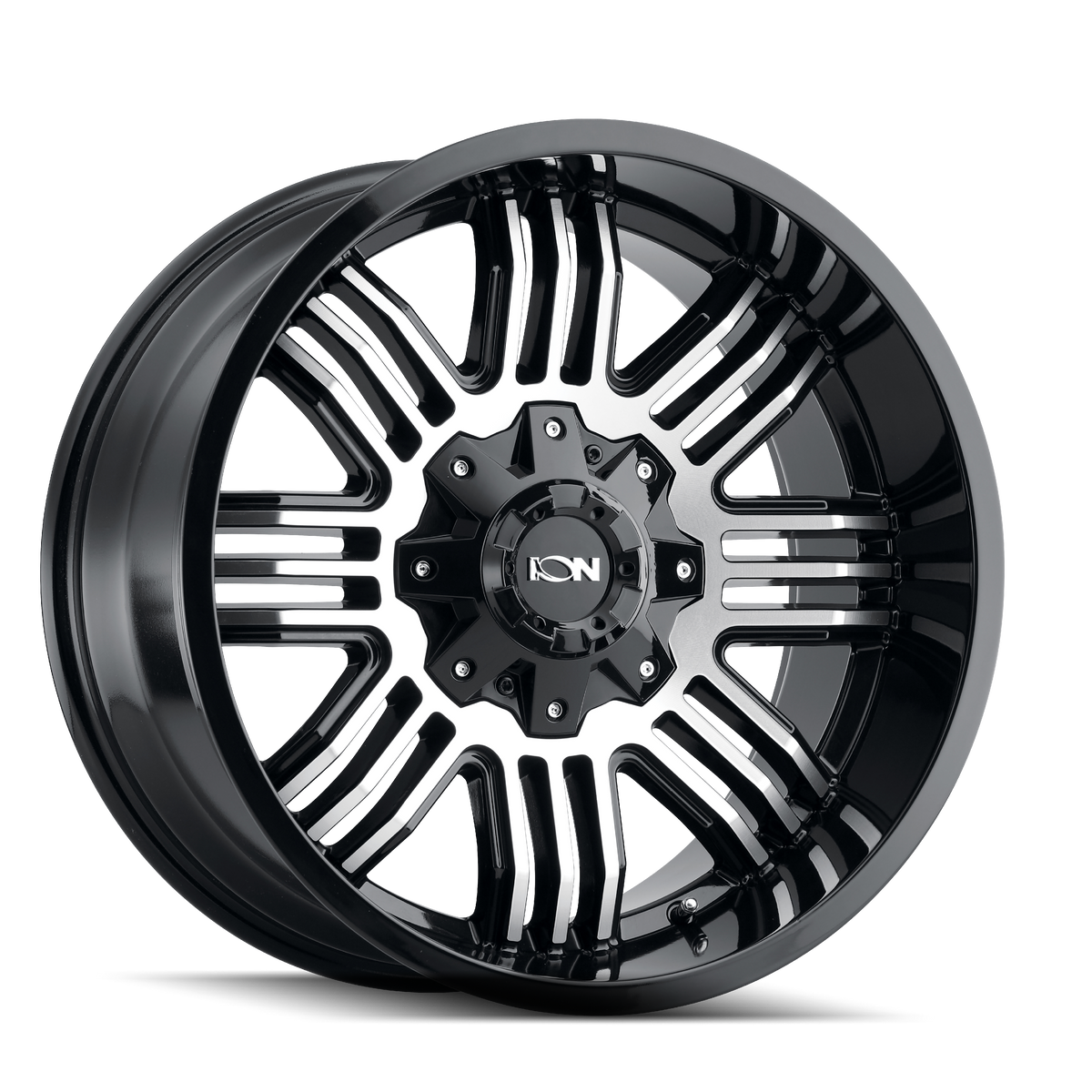 ION Style 144 Wheel – Black w/ Machined Face