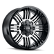 ION Style 144 Wheel – Black w/ Machined Face