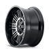 ION Style 144 Wheel – Black w/ Machined Face