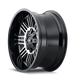 ION Style 144 Wheel – Black w/ Machined Face