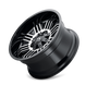 ION Style 144 Wheel – Black w/ Machined Face