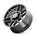 ION Style 146 Wheel – Matte Black with Machined Dark Tint