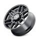ION Style 146 Wheel – Matte Black with Machined Dark Tint