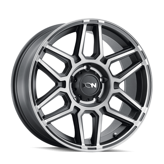 ION Style 146 Wheel – Matte Black with Machined Dark Tint