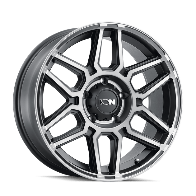 ION Style 146 Wheel – Matte Black with Machined Dark Tint