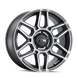 ION Style 146 Wheel – Matte Black with Machined Dark Tint