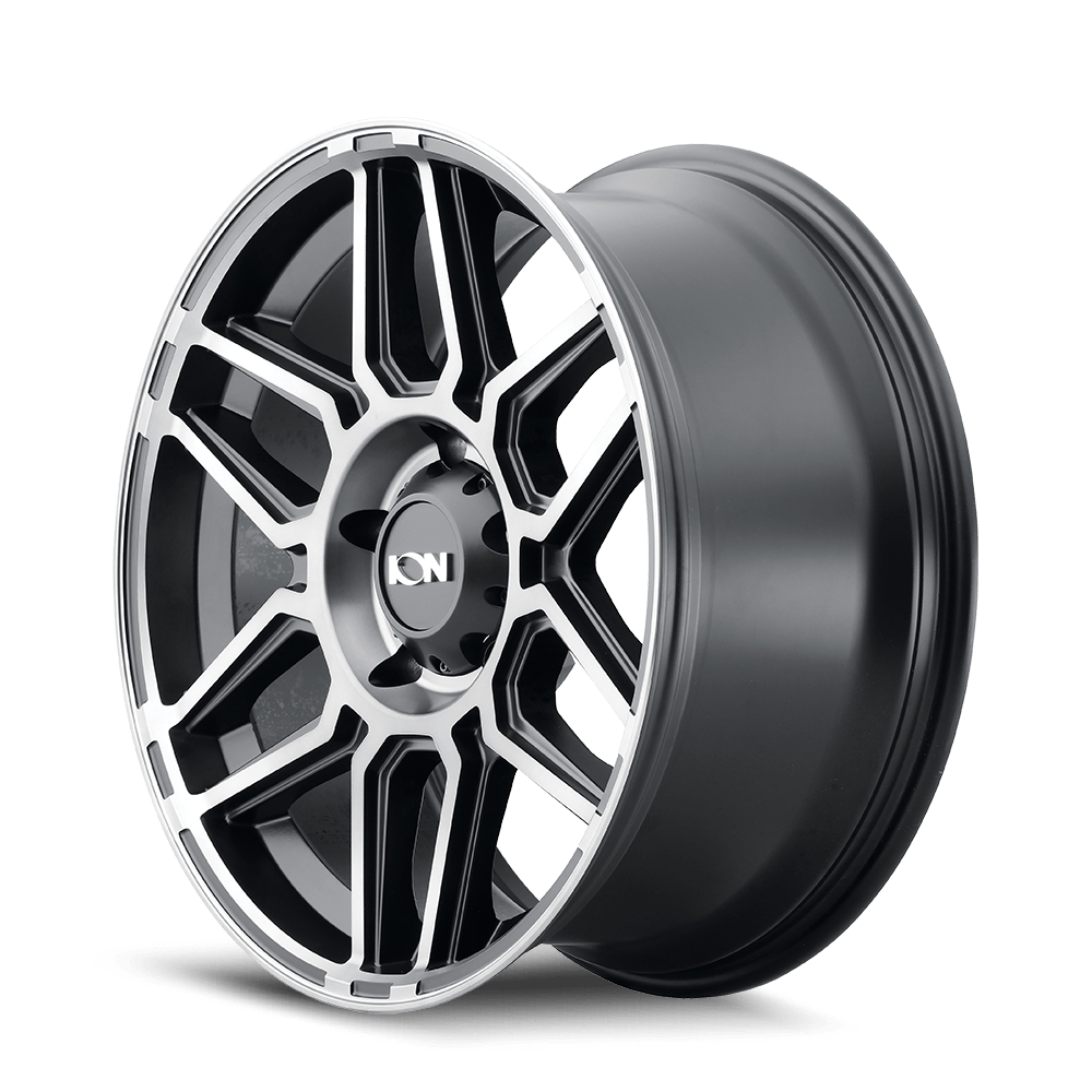 ION Style 146 Wheel – Matte Black with Machined Dark Tint