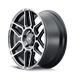 ION Style 146 Wheel – Matte Black with Machined Dark Tint