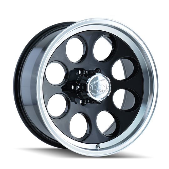 ION Style 171 Wheel – Black / Machined Lip
