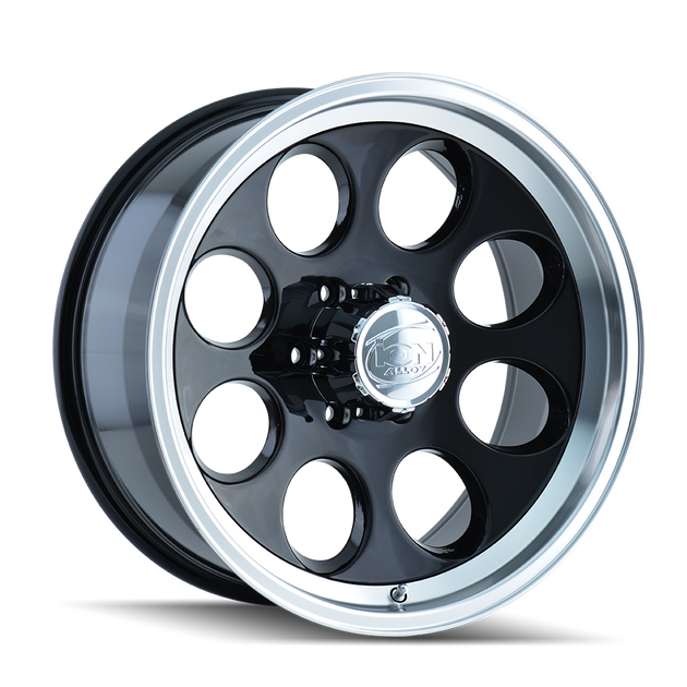 ION Style 171 Wheel – Black / Machined Lip