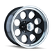 ION Style 171 Wheel – Black / Machined Lip