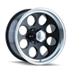 ION Style 171 Wheel – Black / Machined Lip