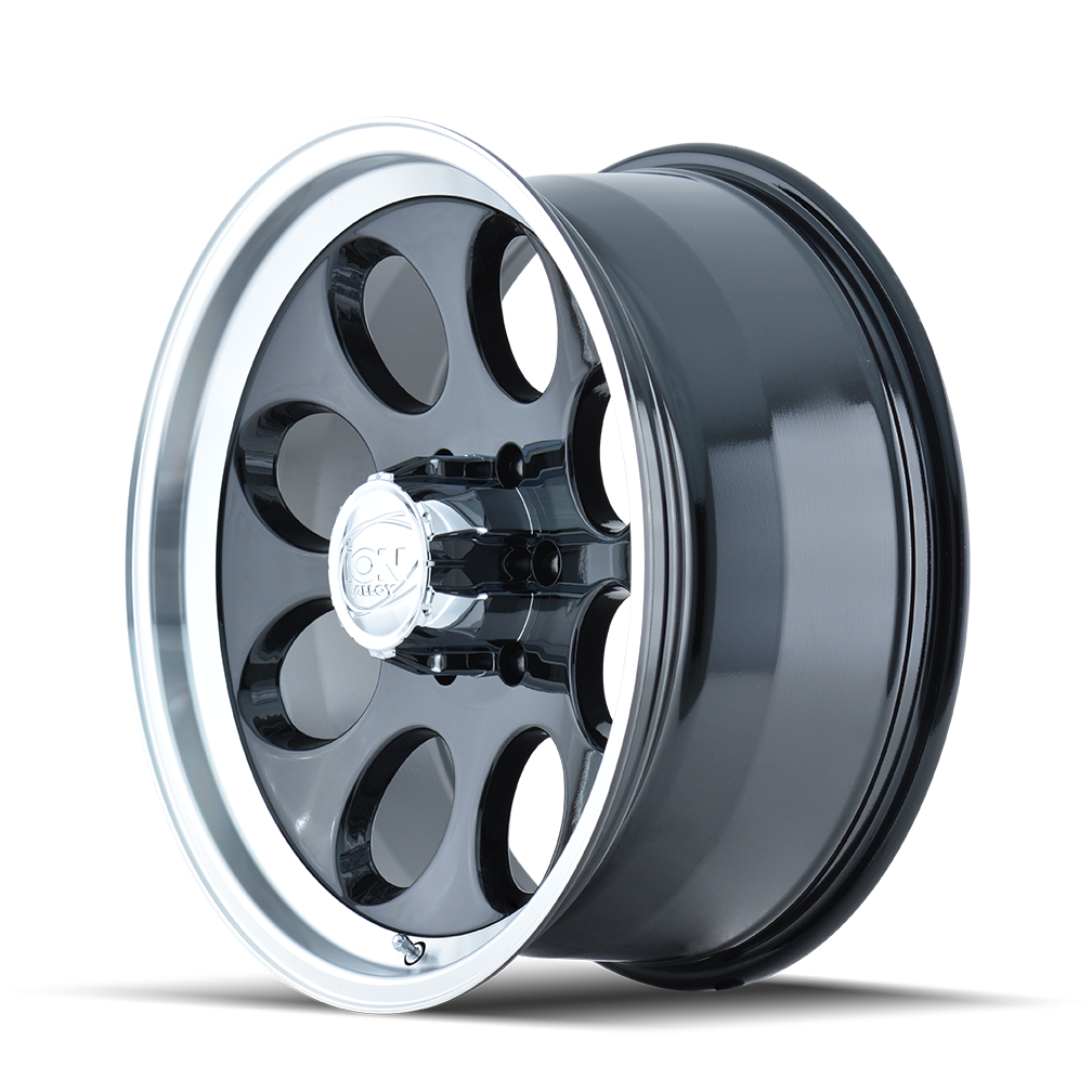 ION Style 171 Wheel – Black / Machined Lip
