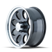 ION Style 171 Wheel – Black / Machined Lip