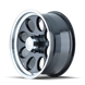 ION Style 171 Wheel – Black / Machined Lip