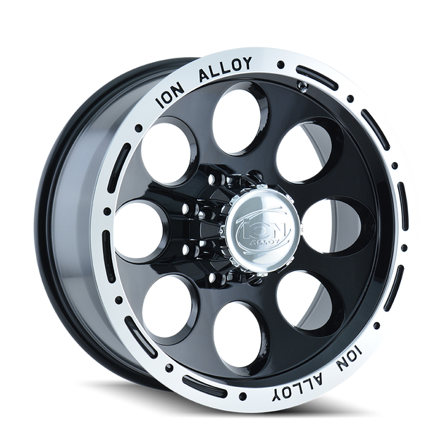 ION Style 174 Wheel – Black/Machined Beadlock