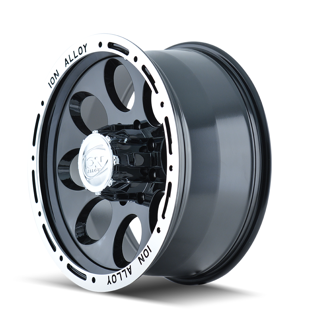 ION Style 174 Wheel – Black/Machined Beadlock