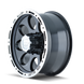 ION Style 174 Wheel – Black/Machined Beadlock