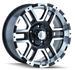 ION Style 179 Wheel – Black w/ Machined Face & Lip