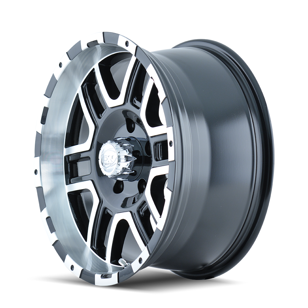 ION Style 179 Wheel – Black w/ Machined Face & Lip