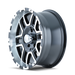 ION Style 179 Wheel – Black w/ Machined Face & Lip
