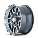 ION Style 179 Wheel – Black w/ Machined Face & Lip