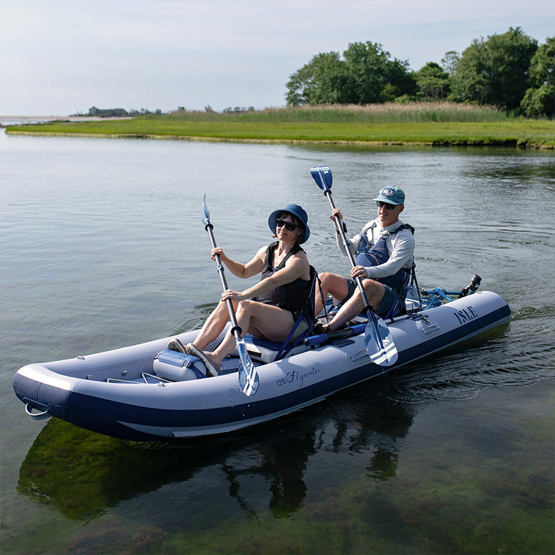 Bixpy K-1 outboard kit with power pole and steering for ISLE boards – photo 3