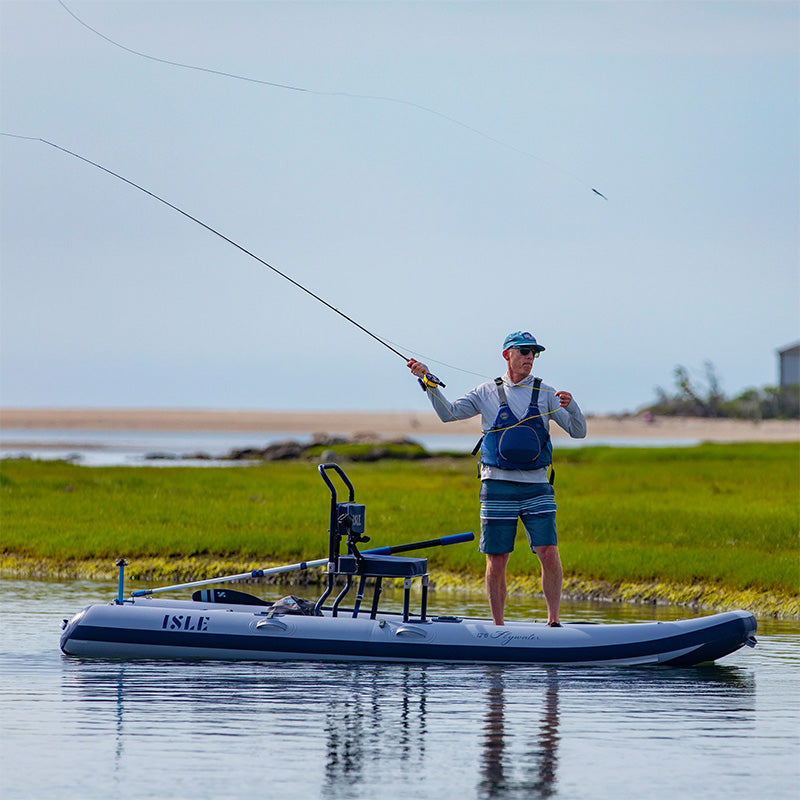 Bixpy K-1 outboard kit with power pole and steering for ISLE boards – photo 2