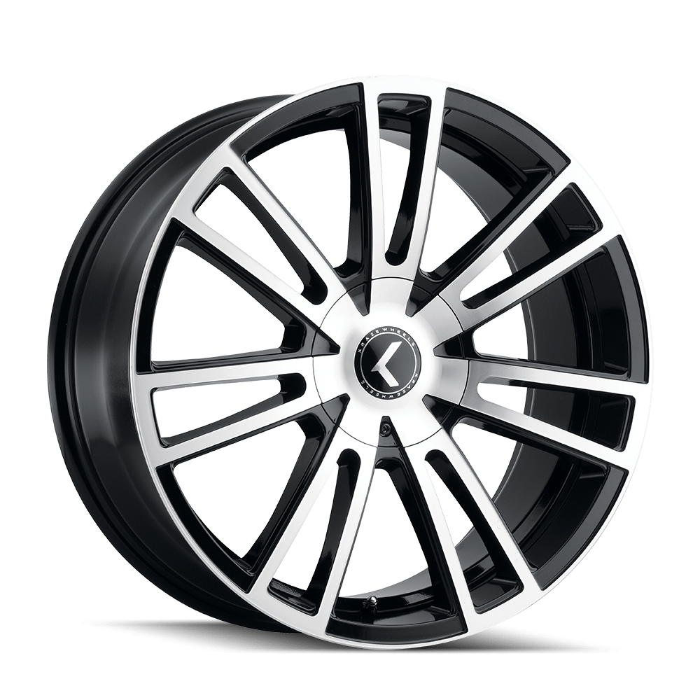 Kraze Spectra 183 Wheel – Gloss Black w/ Machined Face