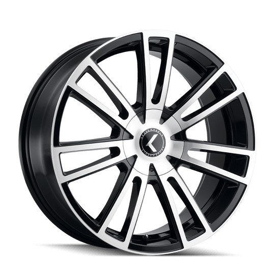 Kraze Spectra 183 Wheel – Gloss Black w/ Machined Face