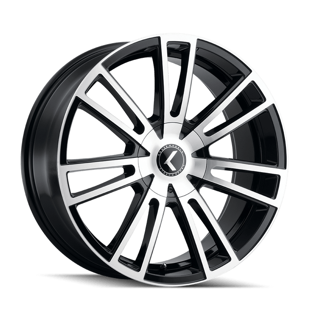 Kraze Spectra 183 Wheel – Gloss Black w/ Machined Face