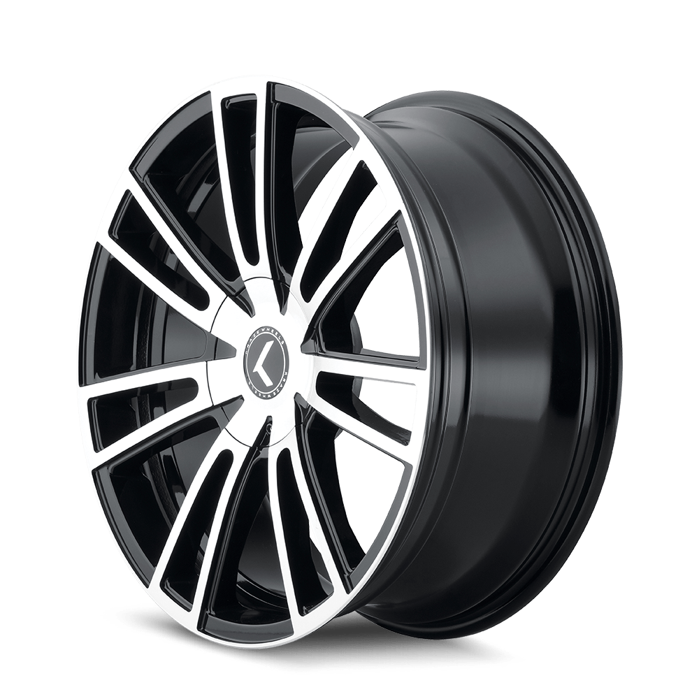 Kraze Spectra 183 Wheel – Gloss Black w/ Machined Face