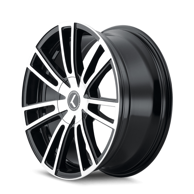 Kraze Spectra 183 Wheel – Gloss Black w/ Machined Face