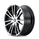 Kraze Spectra 183 Wheel – Gloss Black w/ Machined Face