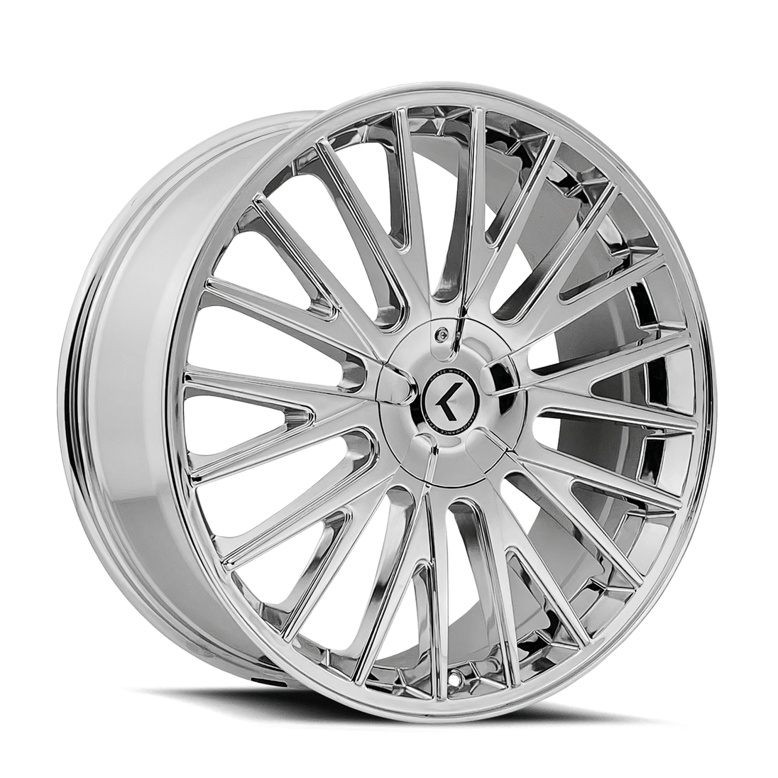 Kraze Double Down KR185 Wheel – Chrome