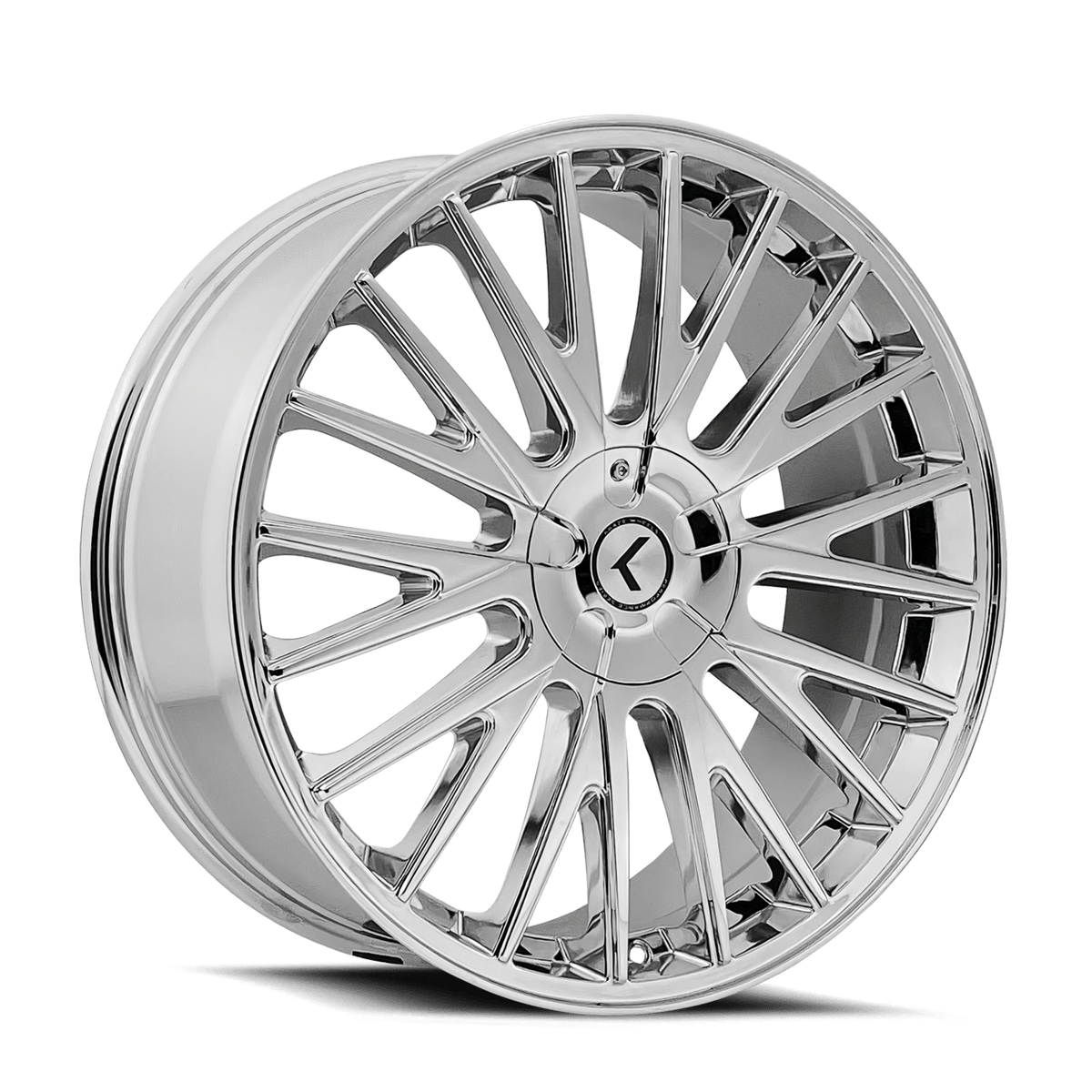 Kraze Double Down KR185 Wheel – Chrome