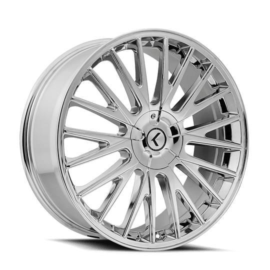Kraze Double Down KR185 Wheel – Chrome