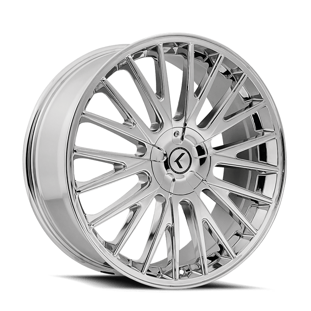 Kraze Double Down KR185 Wheel – Chrome