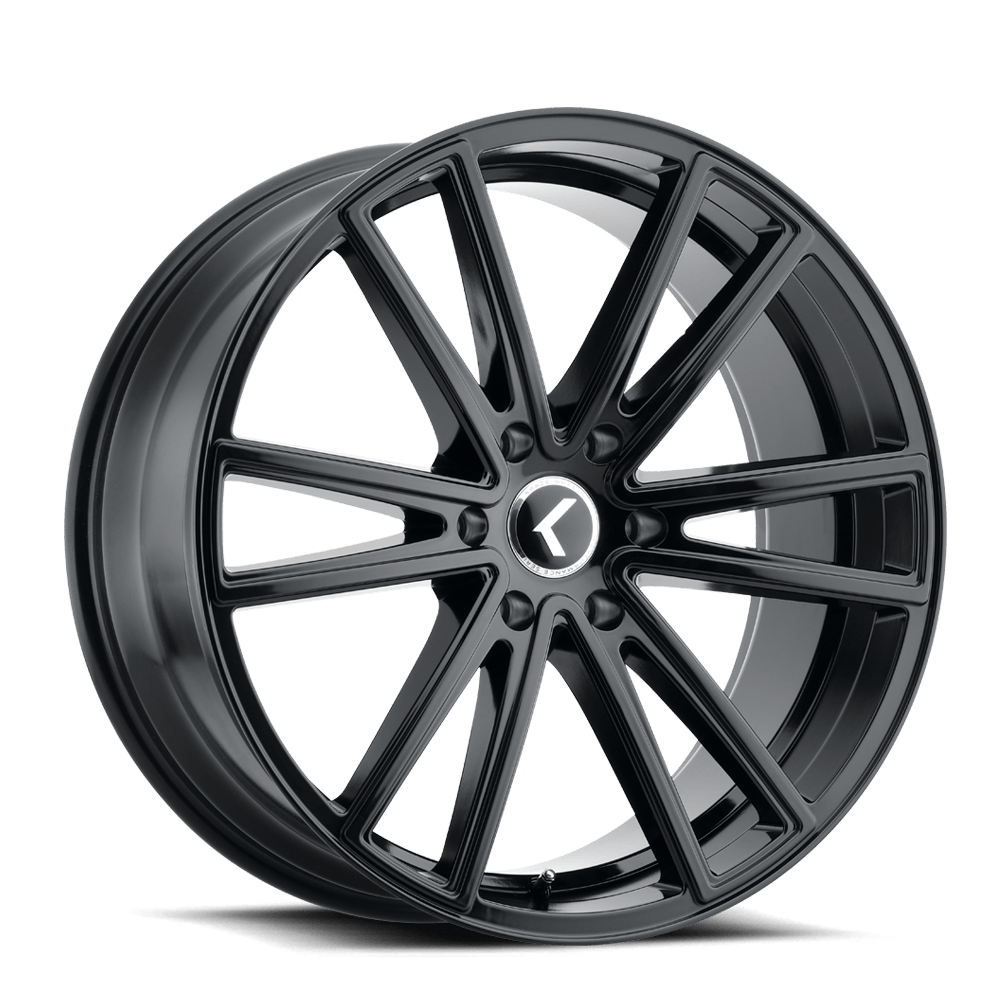 Kraze Lusso KR190 Wheel – Gloss Black